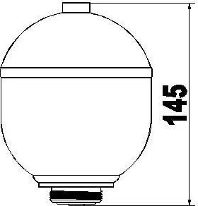 Sercore 155404 - Accumulateur de pression, suspension / amortissement droxauto.com