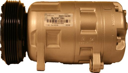 Sercore 16CA578 - Compresseur, climatisation droxauto.com