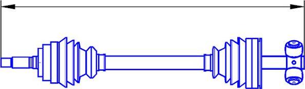 Sercore 12854 - Arbre de transmission droxauto.com