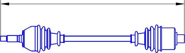Sercore 12835A - Arbre de transmission droxauto.com