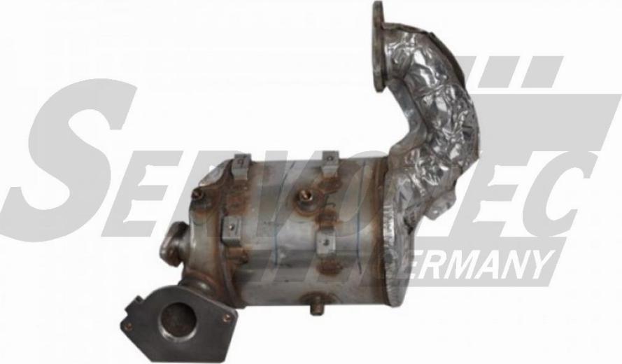 SERVOTEC STPF0487 - Filtre à particules / à suie, échappement droxauto.com