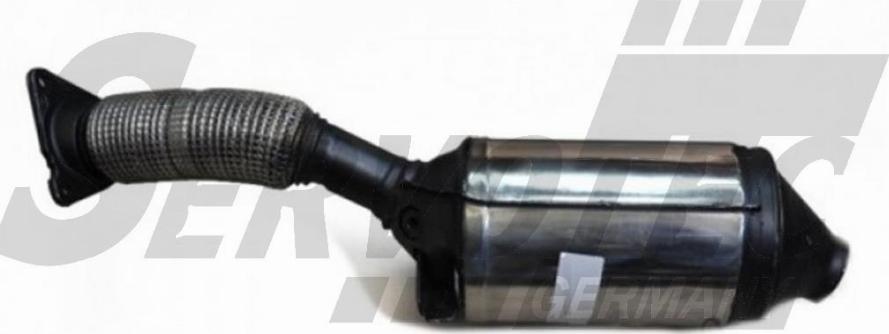 SERVOTEC STPF0543 - Filtre à particules / à suie, échappement droxauto.com