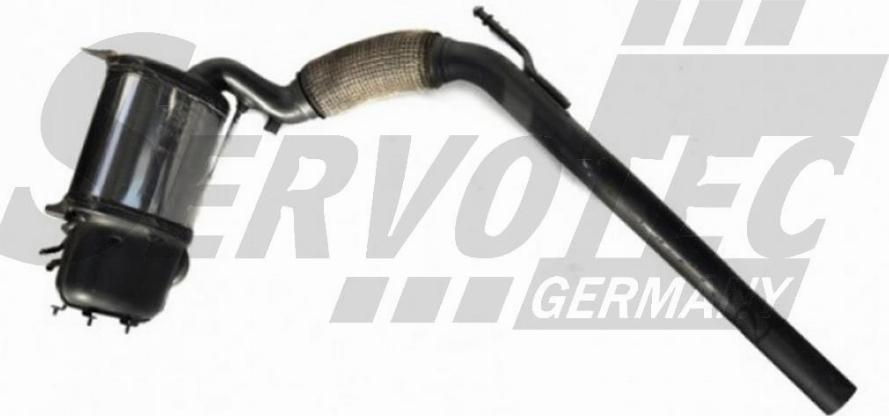 SERVOTEC STPF0589 - Filtre à particules / à suie, échappement droxauto.com