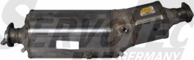 SERVOTEC STPF0683 - Filtre à particules / à suie, échappement droxauto.com
