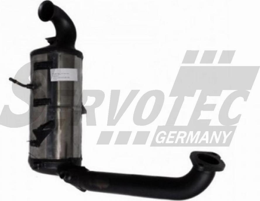 SERVOTEC STPF0040 - Filtre à particules / à suie, échappement droxauto.com