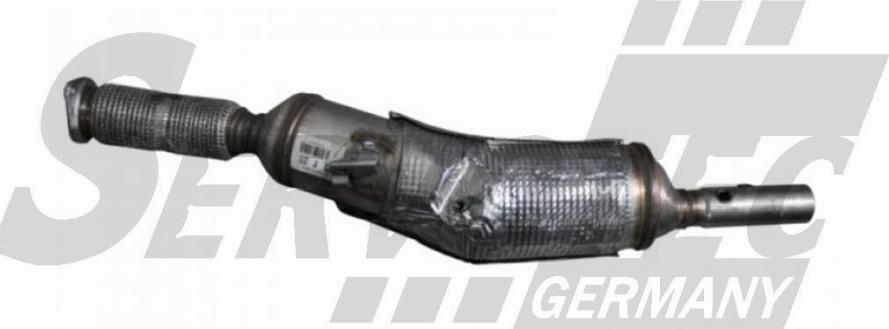 SERVOTEC STPF0108 - Filtre à particules / à suie, échappement droxauto.com