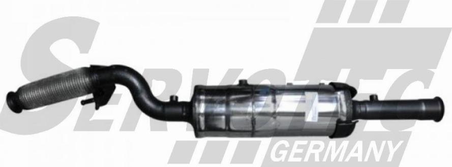 SERVOTEC STPF0375 - Filtre à particules / à suie, échappement droxauto.com