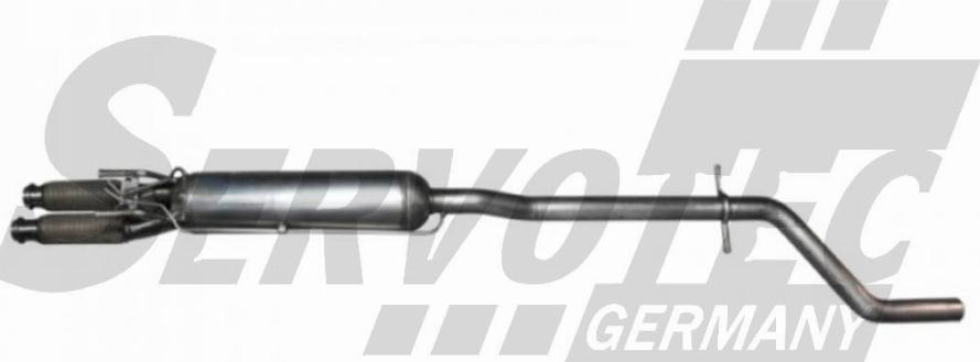SERVOTEC STPF0377 - Filtre à particules / à suie, échappement droxauto.com
