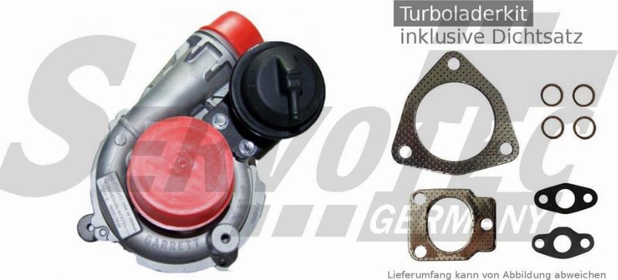 SERVOTEC STTC0491XKIT - Turbocompresseur, suralimentation droxauto.com