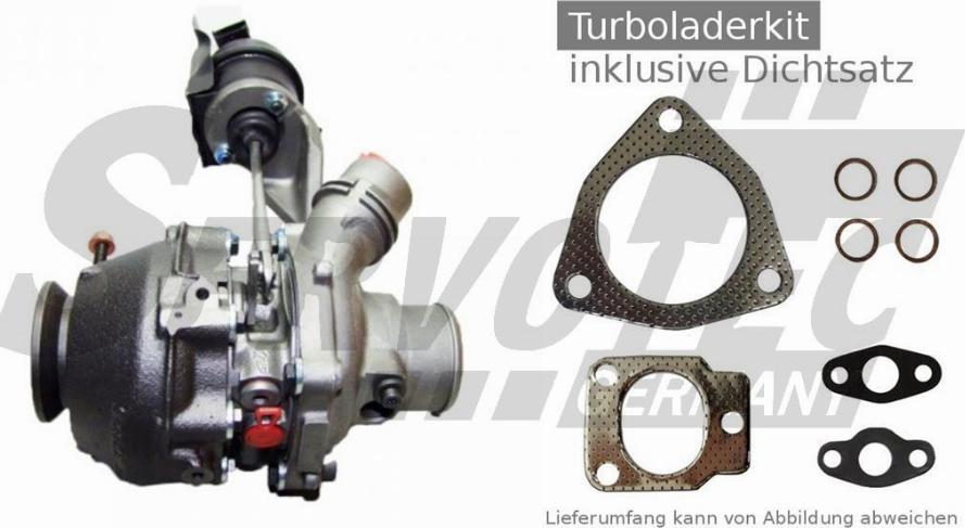 SERVOTEC STTC0468XKIT - Turbocompresseur, suralimentation droxauto.com