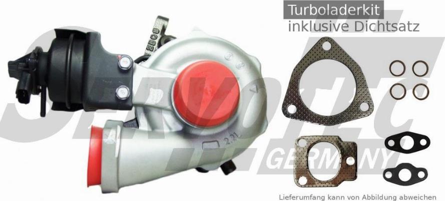 SERVOTEC STTC0435XKIT - Turbocompresseur, suralimentation droxauto.com