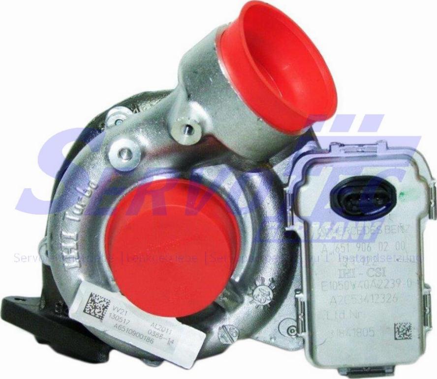 SERVOTEC STTC0329 - Turbocompresseur, suralimentation droxauto.com