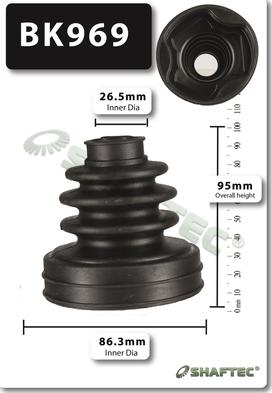 Shaftec BK969 - Joint-soufflet, arbre de commande droxauto.com