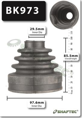 Shaftec BK973 - Joint-soufflet, arbre de commande droxauto.com