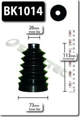Shaftec BK1014 - Joint-soufflet, arbre de commande droxauto.com