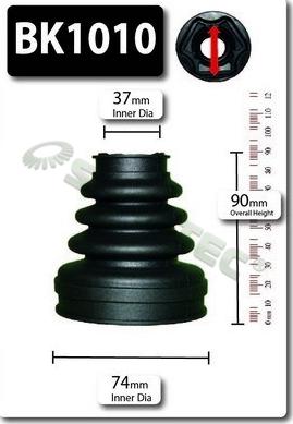 Shaftec BK1010 - Joint-soufflet, arbre de commande droxauto.com