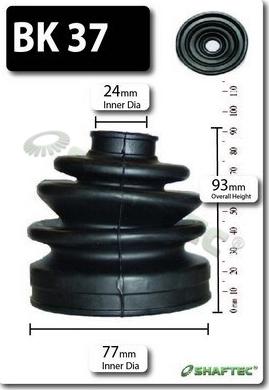 Shaftec BK37 - Joint-soufflet, arbre de commande droxauto.com