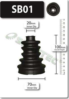 Shaftec SB01 - Joint-soufflet, arbre de commande droxauto.com