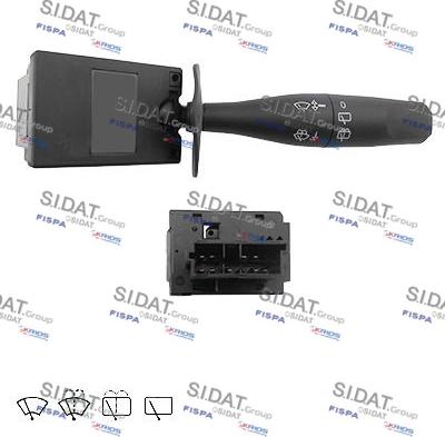 Sidat 430180A2 - Commutateur de colonne de direction droxauto.com