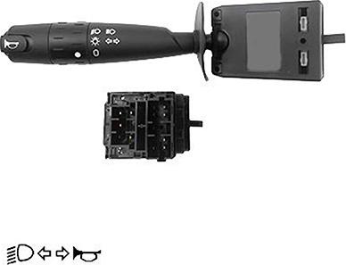 Sidat 430125 - Commutateur de colonne de direction droxauto.com