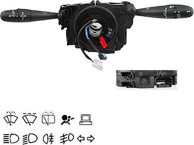 Sidat 430847 - Commutateur de colonne de direction droxauto.com