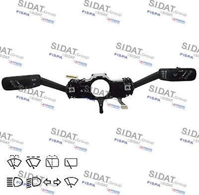 Sidat 430329A2 - Commutateur de colonne de direction droxauto.com
