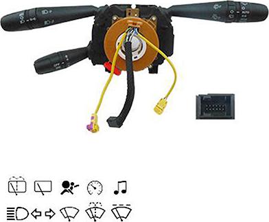 Sidat 430379 - Commutateur de colonne de direction droxauto.com