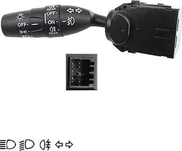 Sidat 430705 - Commutateur de colonne de direction droxauto.com