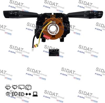 Sidat 431419 - Commutateur de colonne de direction droxauto.com