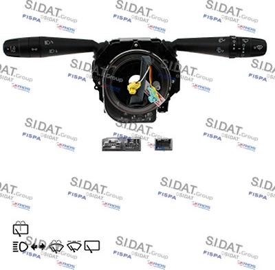 Sidat 431411 - Commutateur de colonne de direction droxauto.com