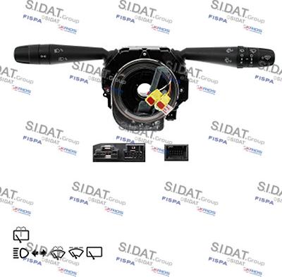 Sidat 431420 - Commutateur de colonne de direction droxauto.com