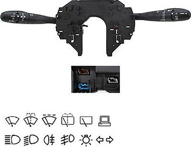 Sidat 431097 - Commutateur de colonne de direction droxauto.com