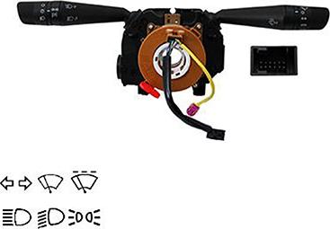 Sidat 431163 - Commutateur de colonne de direction droxauto.com