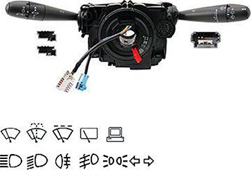 Sidat 431135 - Commutateur de colonne de direction droxauto.com