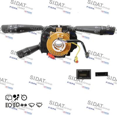 Sidat 431305 - Commutateur de colonne de direction droxauto.com