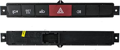 Sidat 5.145003 - Interrupteur de signal de détresse droxauto.com