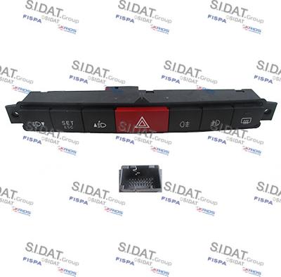 Sidat 640340 - Interrupteur de signal de détresse droxauto.com