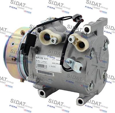 Sidat 1.9167A - Compresseur, climatisation droxauto.com