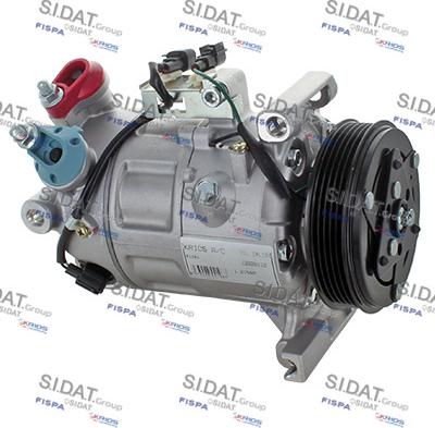 Sidat 1.2154A - Compresseur, climatisation droxauto.com