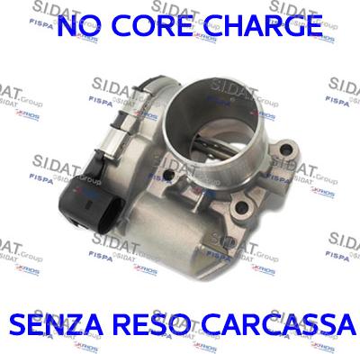 Sidat 88.185R - Corps papillon droxauto.com