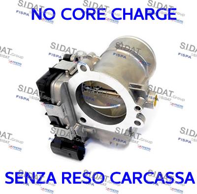 Sidat 88.210R - Corps papillon droxauto.com