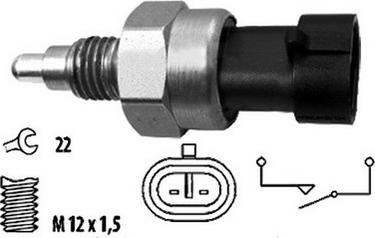 Sidat 3.234272 - Contacteur, feu de recul droxauto.com