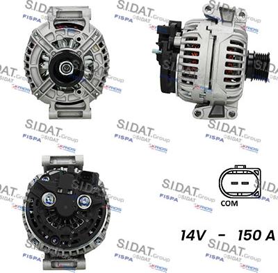 Sidat A12BH0965AS - Alternateur droxauto.com