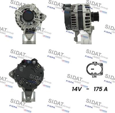 Sidat A12BH0972 - Alternateur droxauto.com