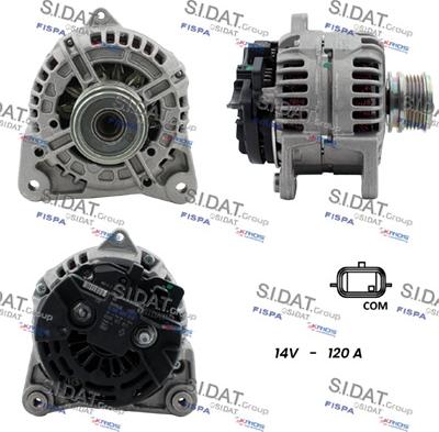 Sidat A12BH0420 - Alternateur droxauto.com