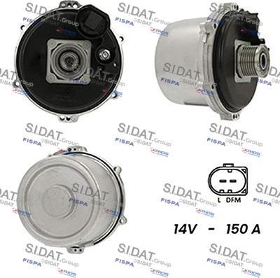 Sidat A12BH0550A2 - Alternateur droxauto.com