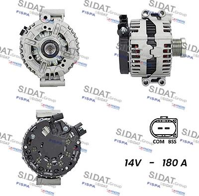 Sidat A12BH0509AS - Alternateur droxauto.com
