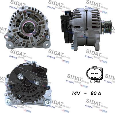 Sidat A12BH0018A2 - Alternateur droxauto.com