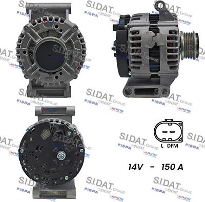 Sidat A12BH0077A2 - Alternateur droxauto.com