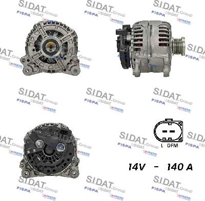Sidat A12BH0865 - Alternateur droxauto.com